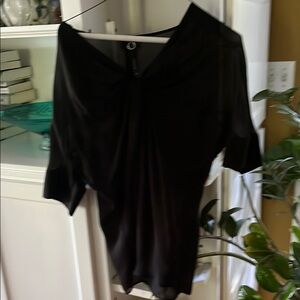 Elegant Black Women's Top